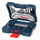 Furadeira de Impacto Bosch GSB 450 RE 450W + Kit X-Line 33 Peças com Estojo