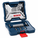 Furadeira de Impacto Bosch GSB 450 RE 450W + Kit X-Line 33 Peças com Estojo