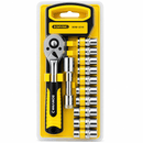 Kit Jogo de Soquetes 1/2" 12 Peças Bomvink BOM-3210 com Catraca