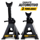 Cavalete Automotivo Profissional 3 Toneladas (Par)