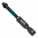 Jogo de Ponteiras Bits de Impacto Phillips PH2 50 mm 1/4" SATA – 5 Peças