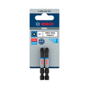Bits Phillips PH3 Bosch Pro Impact 55 mm – Kit com 2 Unidades