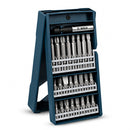 Kit de Pontas para Parafusar Mini X-Line Bosch com 25 Peças e Suporte Magnético